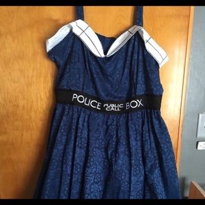 BWT Hot Topic 3X TARDIS Dress